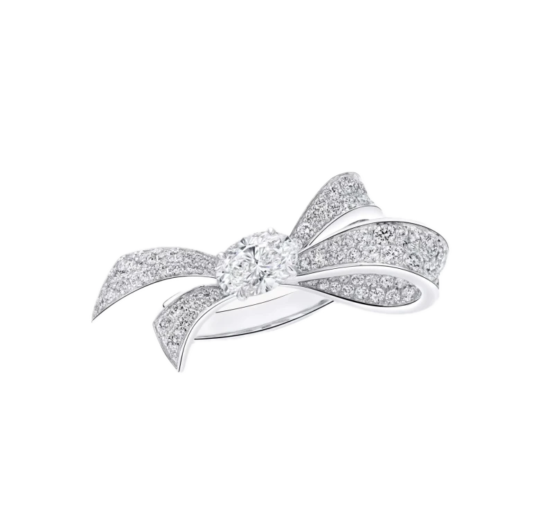 GRAFF WHITE GOLD DIAMOND TILDA'S BOW RING RGR978 1