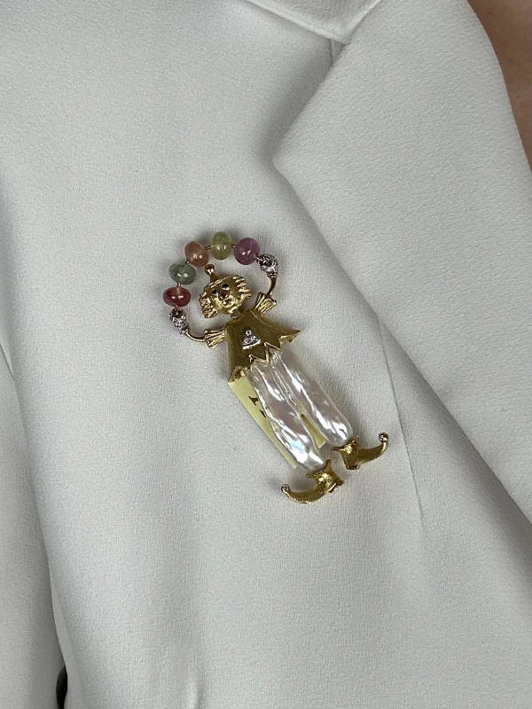 Yvel CLOWN BROOCH 111 4