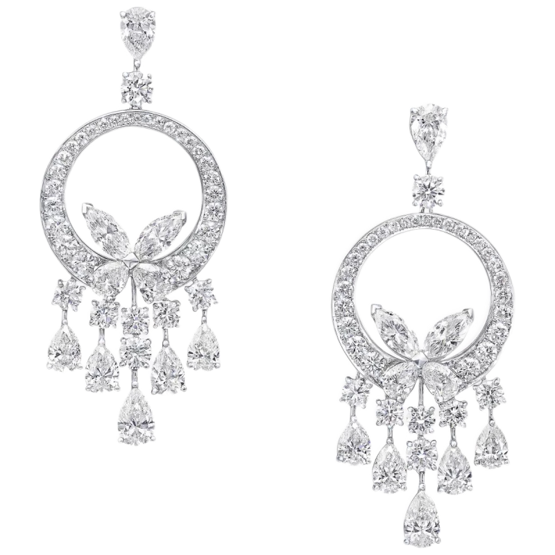 СЕРЬГИ NO NAME DIAMOND EARRINGS 11.41 CT NN 11.41 CT