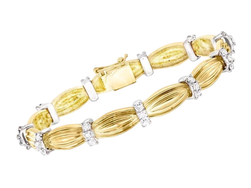 Tiffany & Co SIGNATURE  BRACELET (SIZE 18) TCOBracelet2810 1