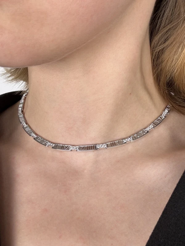 Tiffany & Co ATLAS PENDANT WHITE GOLD ATLAS 2