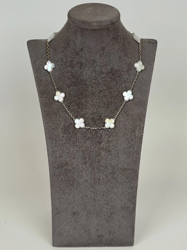 Van Cleef & Arpels. VINTAGE ALHAMBRA NECKLACE 10 MOTIFS VCARF48500 2