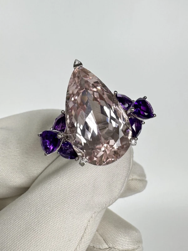 Chopard Temptations Ring, Kunzite 18.40 CT 829212-1017 4