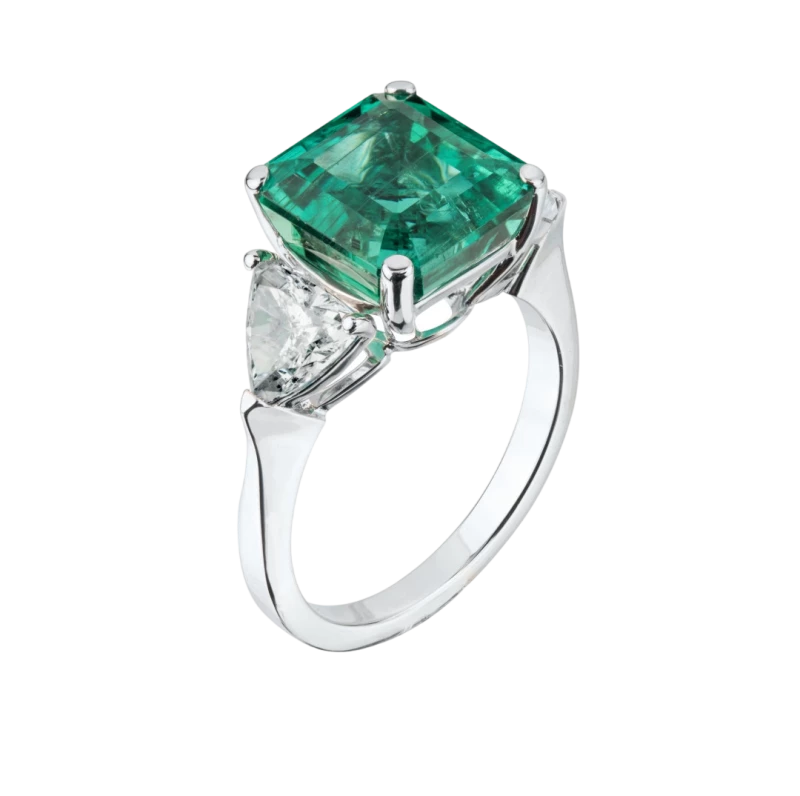 СЕРЬГИ NO NAME EMERALD 6.55 CT RING Emerald6.55CT