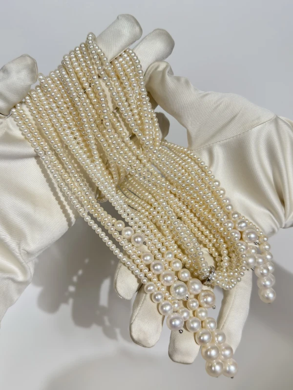 Utopia PEARL&DIAMOND NECKLACE utopia081124 5