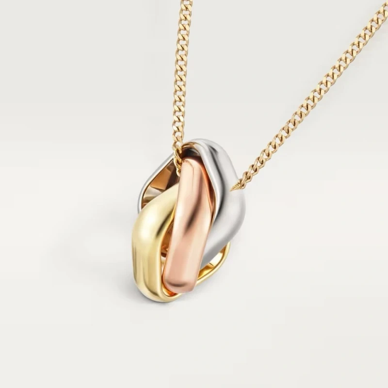 Cartier TRINITY PENDANT, CUSHION-SHAPED B7224955 2