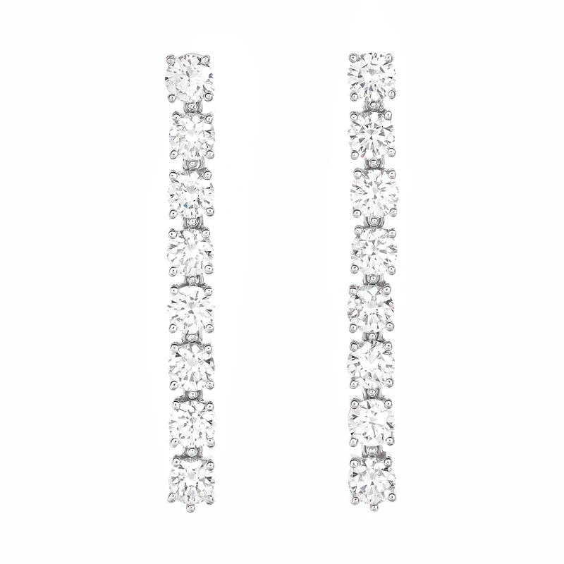 DIAMOND 5.60 CT G-H/VVS-VS EARRINGS