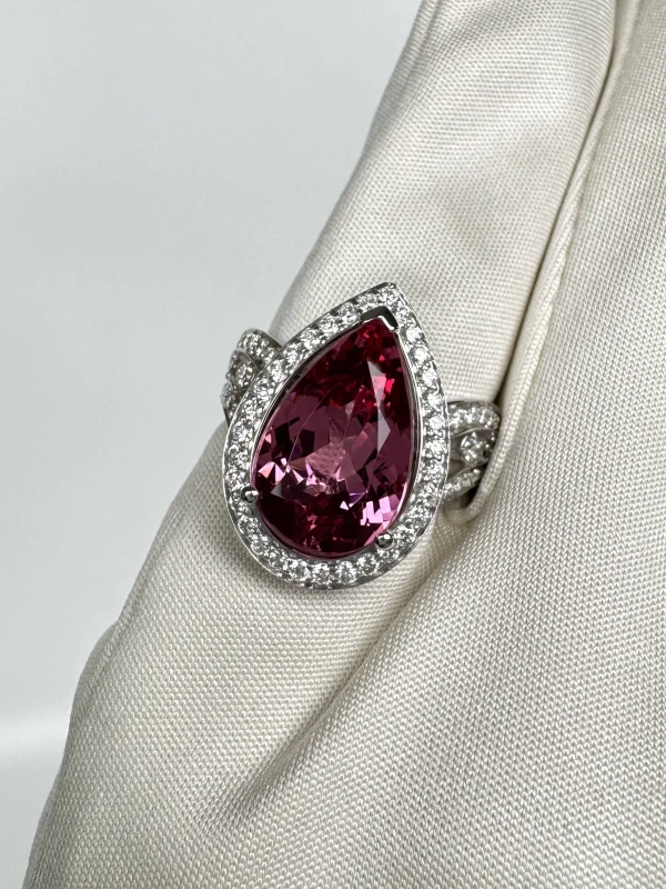 Earrings without a brand SPINEL 6.05 CT RING (SIZE 56) 7828661 3