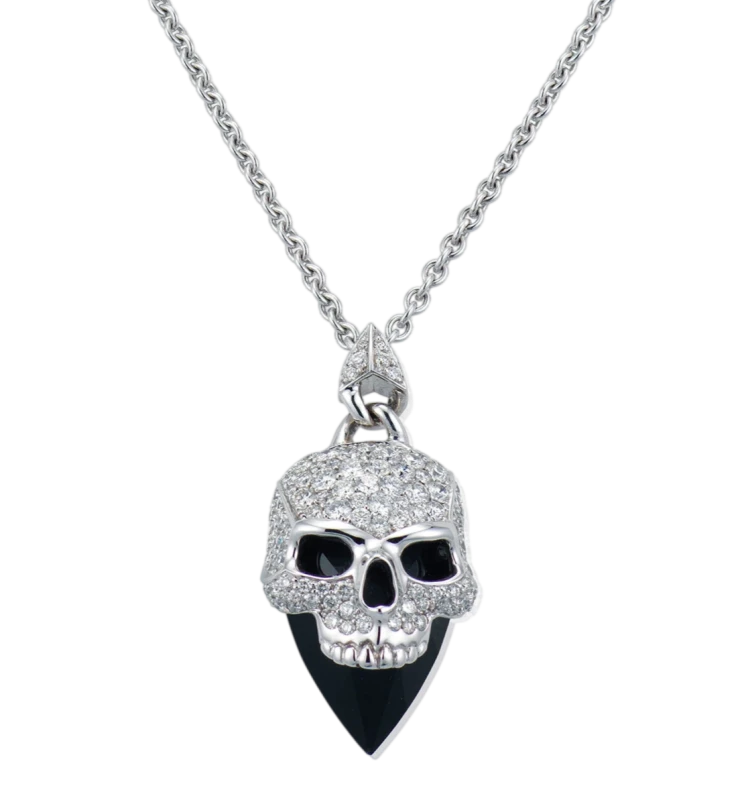DIAMONDS SKULL PENDANT