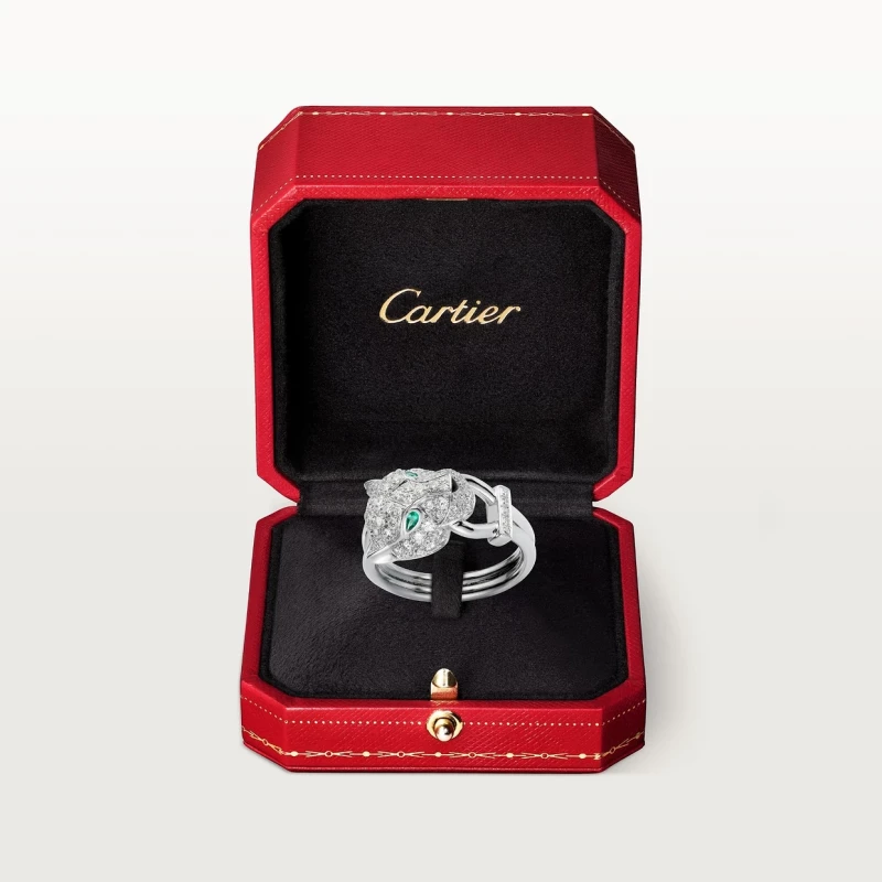 Cartier PANTHERE DE CARTIER RING (SIZE 54) N4244700-54 2