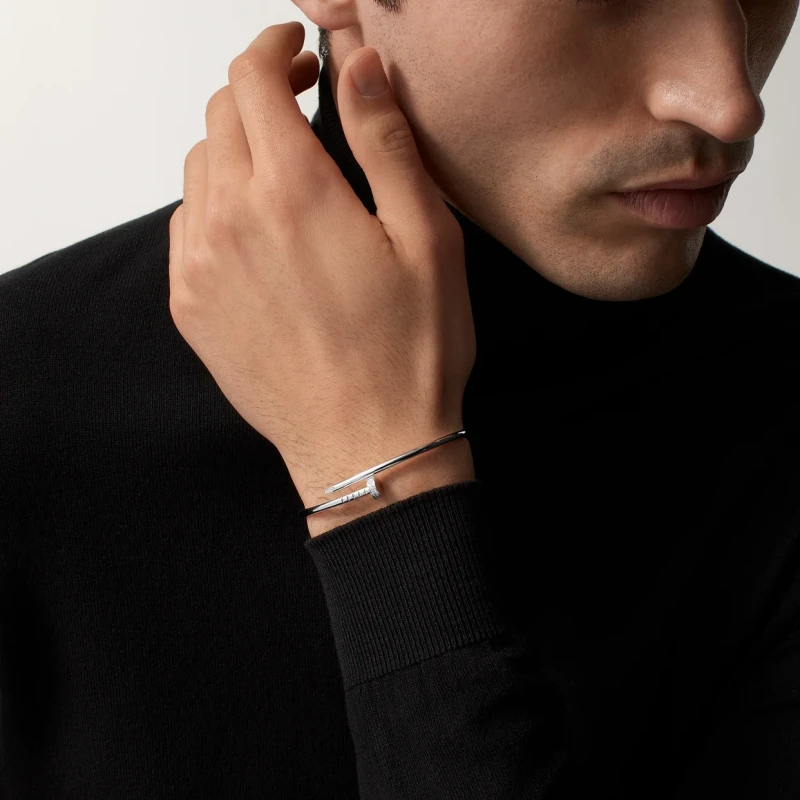 Cartier Juste un Clou bracelet, small model, diamonds (SIZE 16) B6084016 2