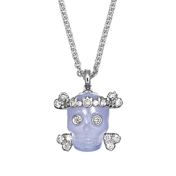 Dior DIAMOND SCULL PENDANT JTDM94007 1