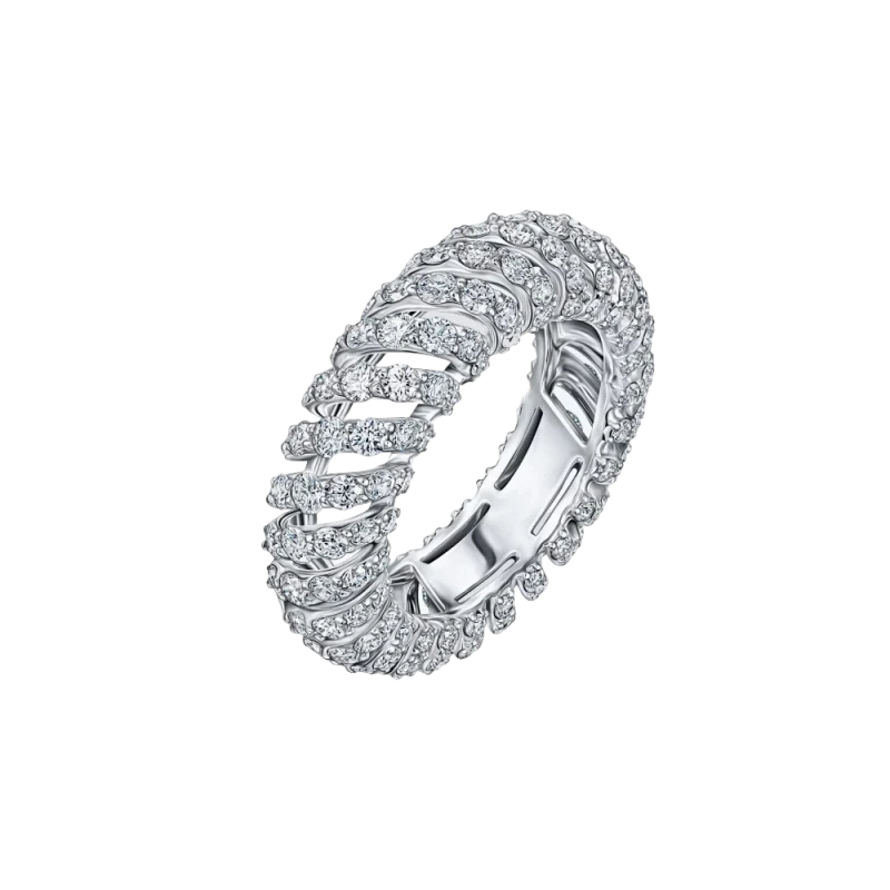 ROUND DIAMOND 3.08 CT RING (SIZE 52)