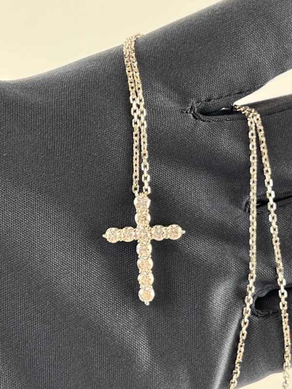 DeRosa КРЕСТ С БРИЛЛИАНТАМИ 1.05 CT (MEDIUM MODEL) derosa medium 4