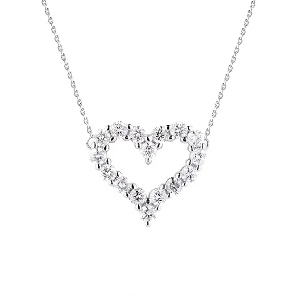DIAMOND 0.74 CT G-H/VS HEART PENDANT