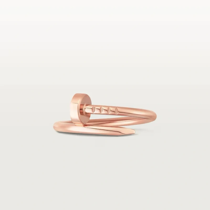Cartier RING JUSTE UN CLOU, SMALL MODEL, ROSE GOLD (SIZE 52) B4225852 5