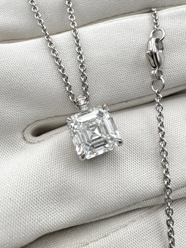 No name ASHER DIAMOND 3.01 CT D/VS1 PENDANT NN3.01D/VS 5