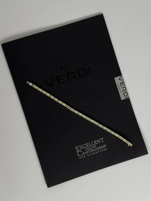 VERDI JEWELLERY БРАСЛЕТ С БРИЛЛИАНТАМИ 11,20 CT A25F 5