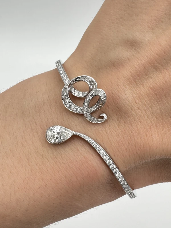 GRAFF INSPIRED BY TWOMBLY DIAMOND DROP BANGLE (SIZE 16) RGB353-160 5