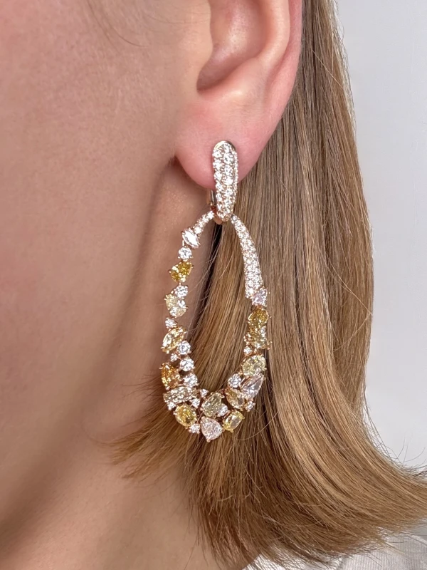 Crivelli DIAMOND 11.94 CT EARRINGS CR8335 2
