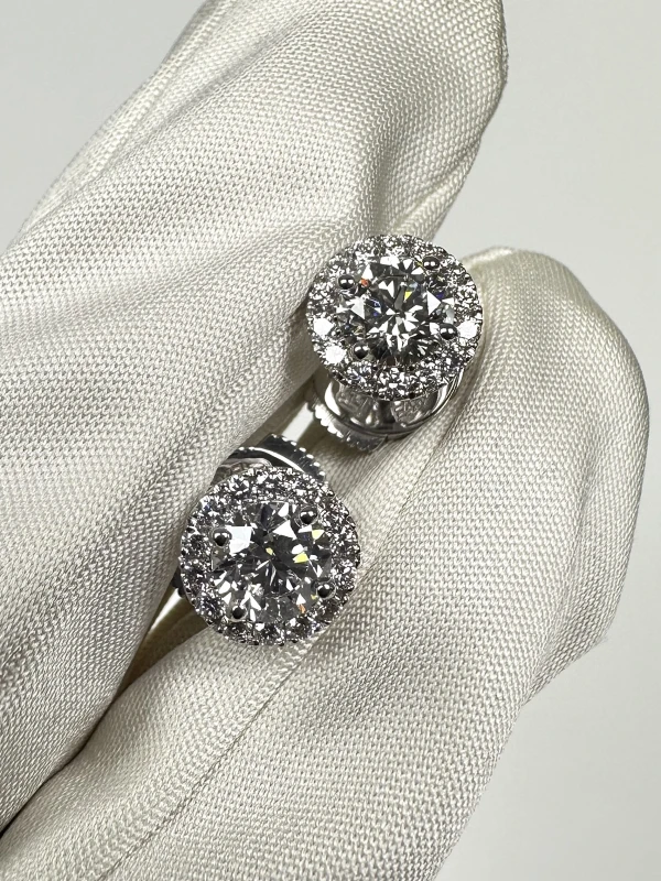 DeRosa DIAMOND EARRINGS 0.70-0.70 CT G/VVS2 (GIA) E4661799 2