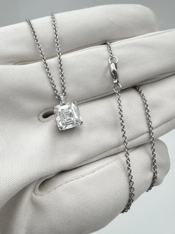 No name ASHER DIAMOND 3.01 CT D/VS1 PENDANT NN3.01D/VS 4