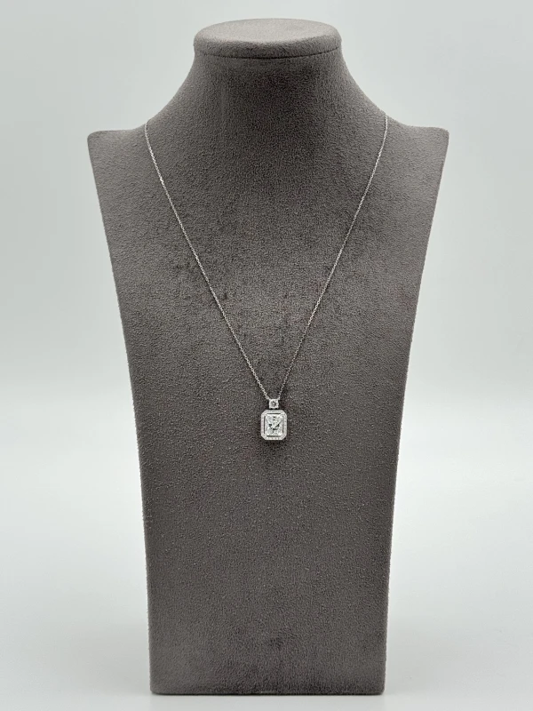 СЕРЬГИ NO NAME DIAMOND 3.10 CT F/SI1 PENDANT (GIA) NN3.10F 2