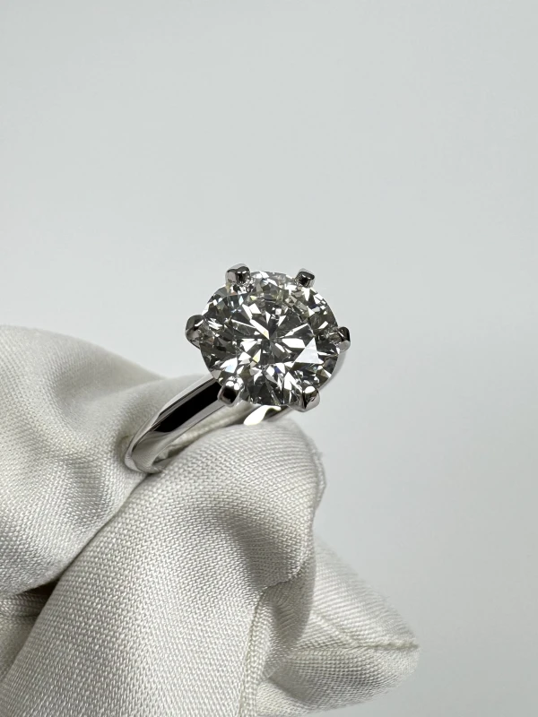 Tiffany & Co ROUND DIAMOND 2.93 CT I/VS2 EXEXEX T&Co 2.93  CT I/VS2 5
