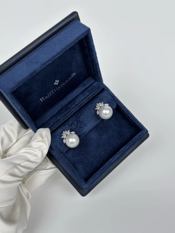 RalfDiamonds PEARL 14.9 MM EARRINGS RDE149 6