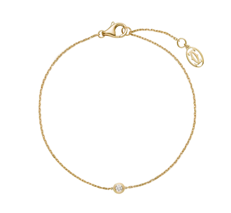 Cartier d'Amour bracelet, brilliant-cut diamond, mini model