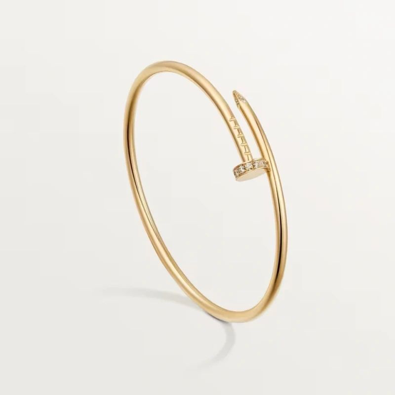Cartier JUSTE UN CLOU BRACELET, SMALL MODEL, DIAMONDS (SIZE 17) B6066117 2