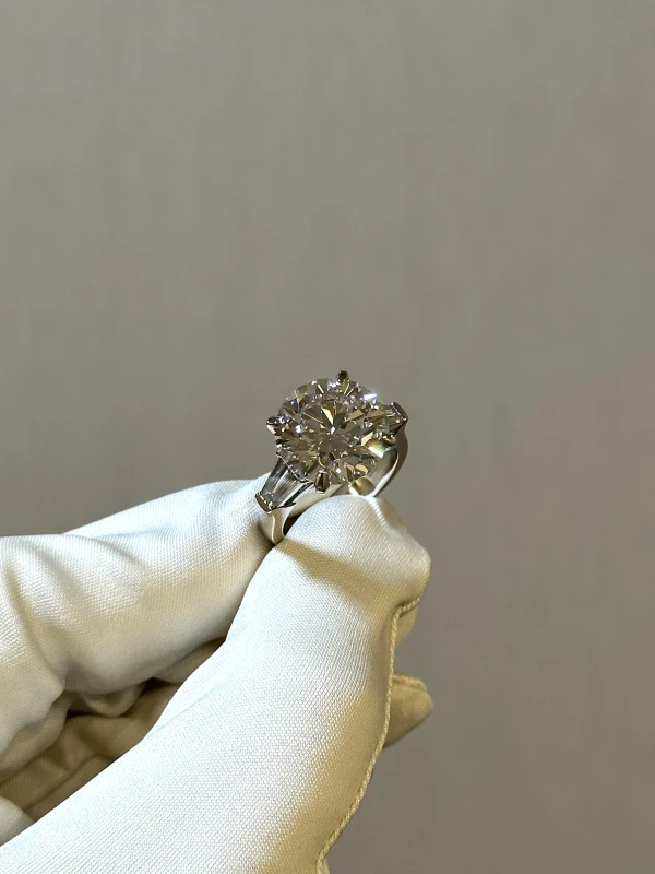 СЕРЬГИ NO NAME DIAMOND 10.12 ct  E/IF EXEXEX  (GIA) 10.12 ct E/IF EXEXEX 3