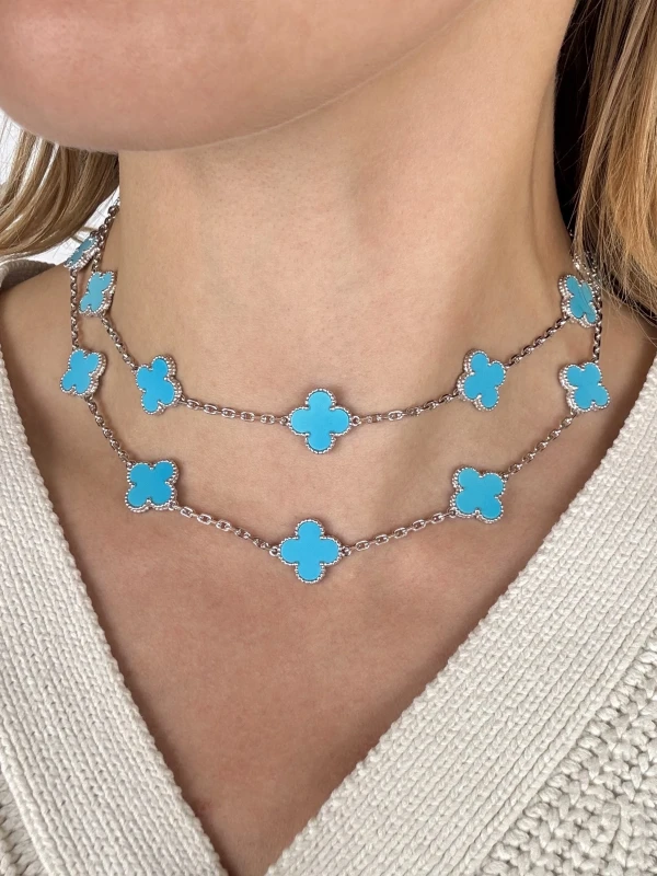 Van Cleef & Arpels ALHAMBRA VINTAGE LONG NECKLACE 33 46 94 2