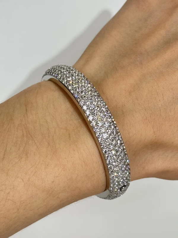 RalfDiamonds БРАСЛЕТ С БРИЛЛИАНТАМИ 20.90 CT (SIZE 18) RD20.90ct E-F/VS 3