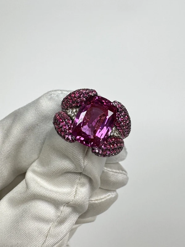 Adler КОМПЛЕКТ С САПФИРАМИ 5.65 - 6.06 - 7.32 CT (No H!) ADLER 5.65 - 6.06 - 7.32 6