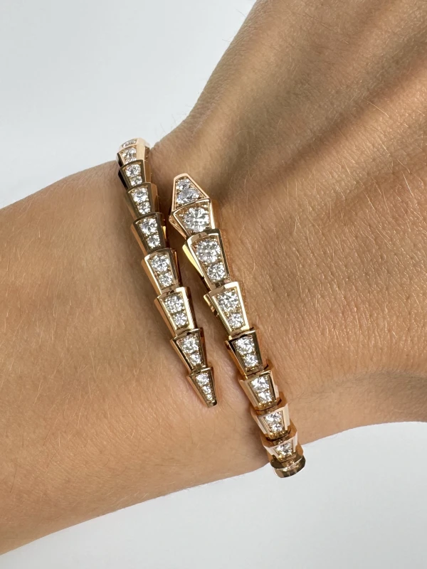 Bvlgari SERPENTI VIPER BRACELET (SIZE M) 361142 4