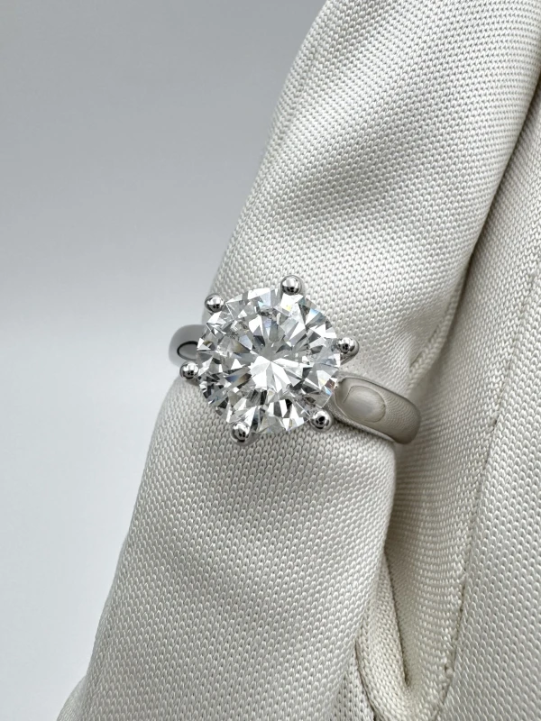 Earrings without a brand С БРИЛЛИАНТОМ 2.00 CT G/SI2 2.00 CT G/SI2 3