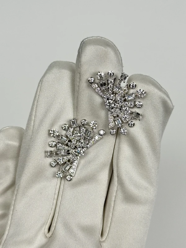 Graff New Dawn Multi-Shape Diamond Stud Earrings RGE1513 2