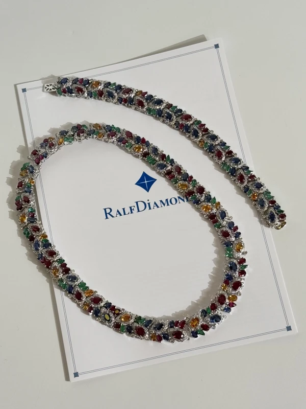 RalfDiamonds КОМПЛЕКТ С ЦВЕТНЫМИ КАМНЯМИ 173diamondRalfDiamonds 5