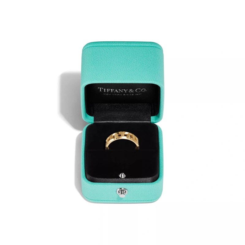 Tiffany & Co Tiffany T True Wide Ring in Yellow Gold (SIZE 53) 62508930 5