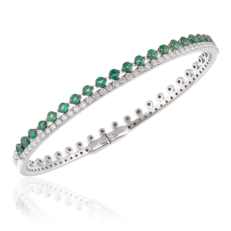 CRIVELLI EMERALD & DIAMONDS SET (SIZE 57) CR9654 2