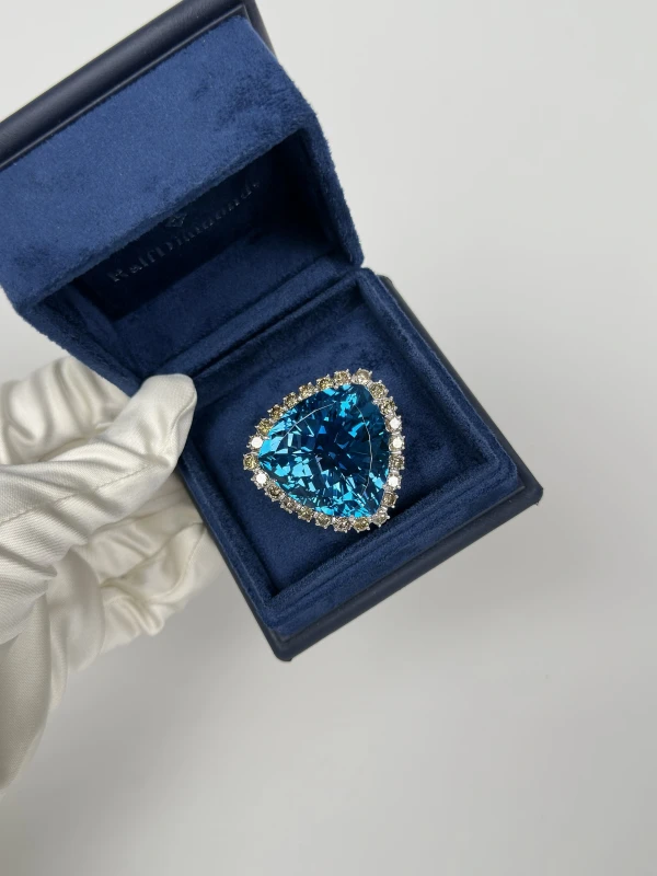 RalfDiamonds КОЛЬЦО LIMITED EDITION ТОПАЗ 115.4 CT Ralf Diamonds Limited Edition 4