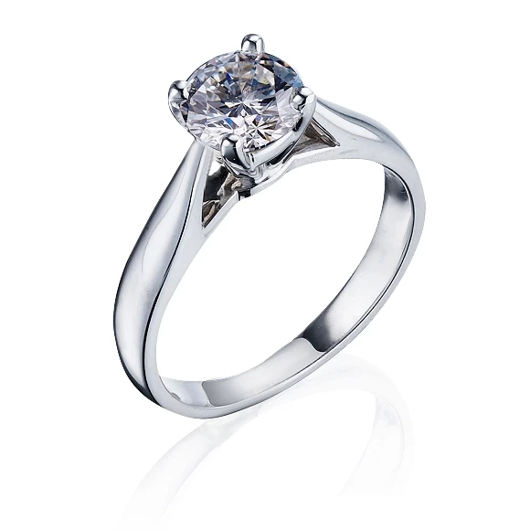 1895 SOLITAIRE RING 1,14 CT. F/VS1