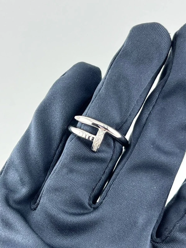 Cartier JUSTE UN CLOU RING, DIAMONDS (SIZE 52) B4092752 8