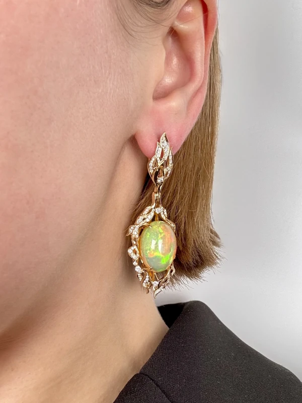 Ювелірні прикраси КОМПЛЕКТ С ОПАЛОМ 4 3.56 3