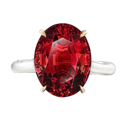 Burma Spinel 9.20 ct Orange Ring (No hited) GRS
