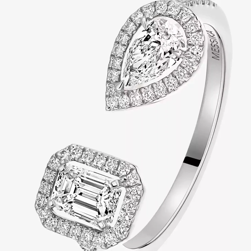 Messika MY TWIN TOI & MOI RING, MEDIUM MODEL (SIZE 52) 06636-WG 4
