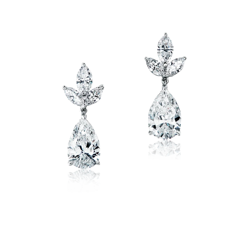 Bellini Gioielli  PEAR DIAMOND SET bln 2