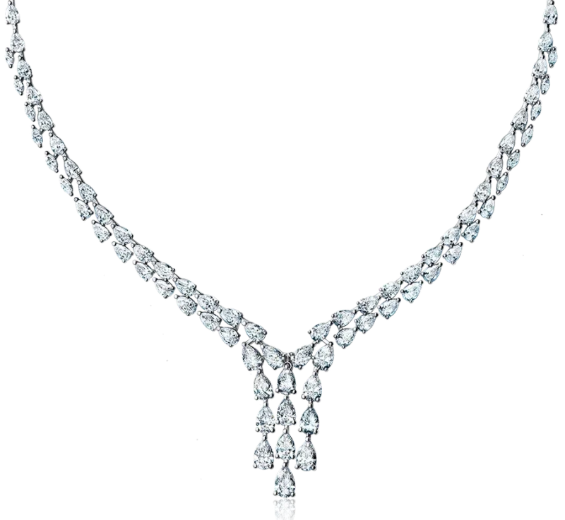 DIAMOND NECKLACE 25.46 CT (GIA)