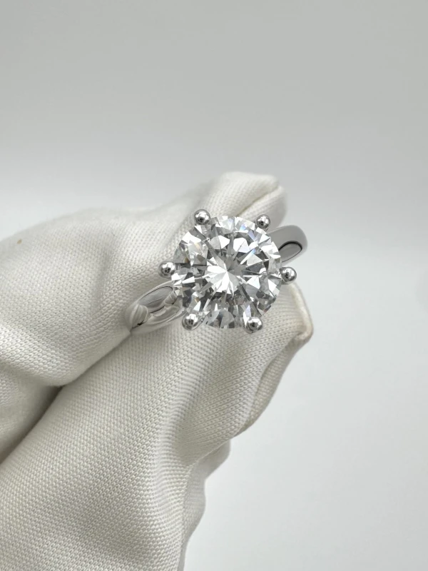 Earrings without a brand С БРИЛЛИАНТОМ 2.00 CT G/SI2 2.00 CT G/SI2 2